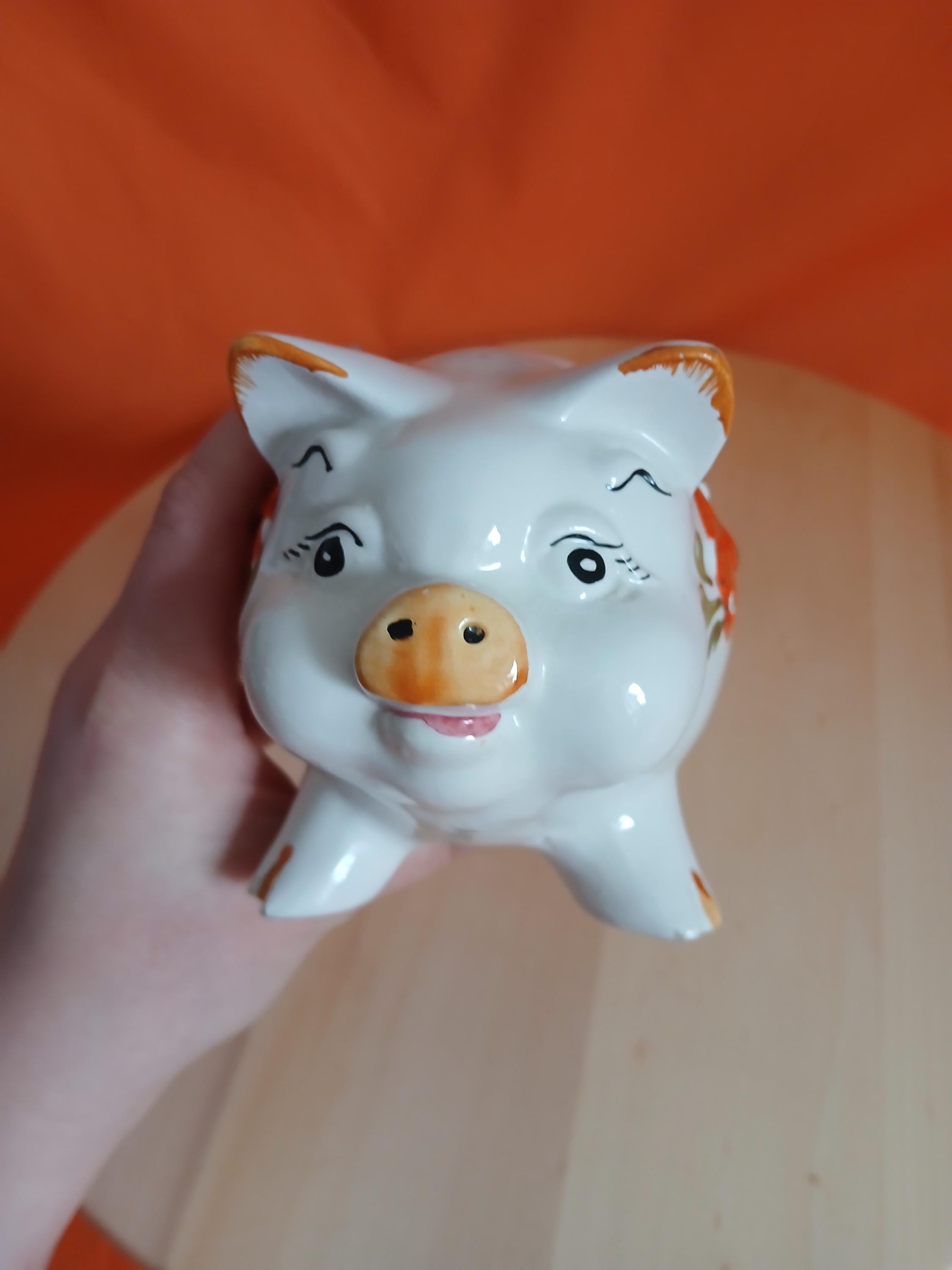 1960s Pottery Pig - Etsy