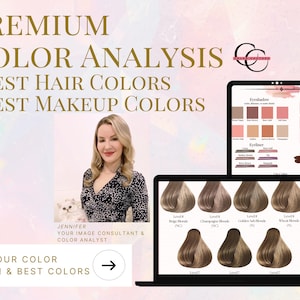Professional Color Analysis: Discover Your Season (With Personalized PDF) 16-season system | Makeup & Hair Recommendations