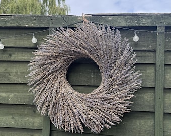 Dried Lavender Wreath