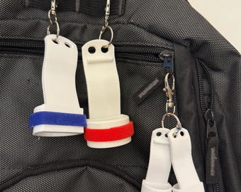 Women’s Gymnastics Uneven Bar Grip Keychain - 3D Printed