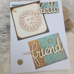Handmade Greeting Card, Thinking of You