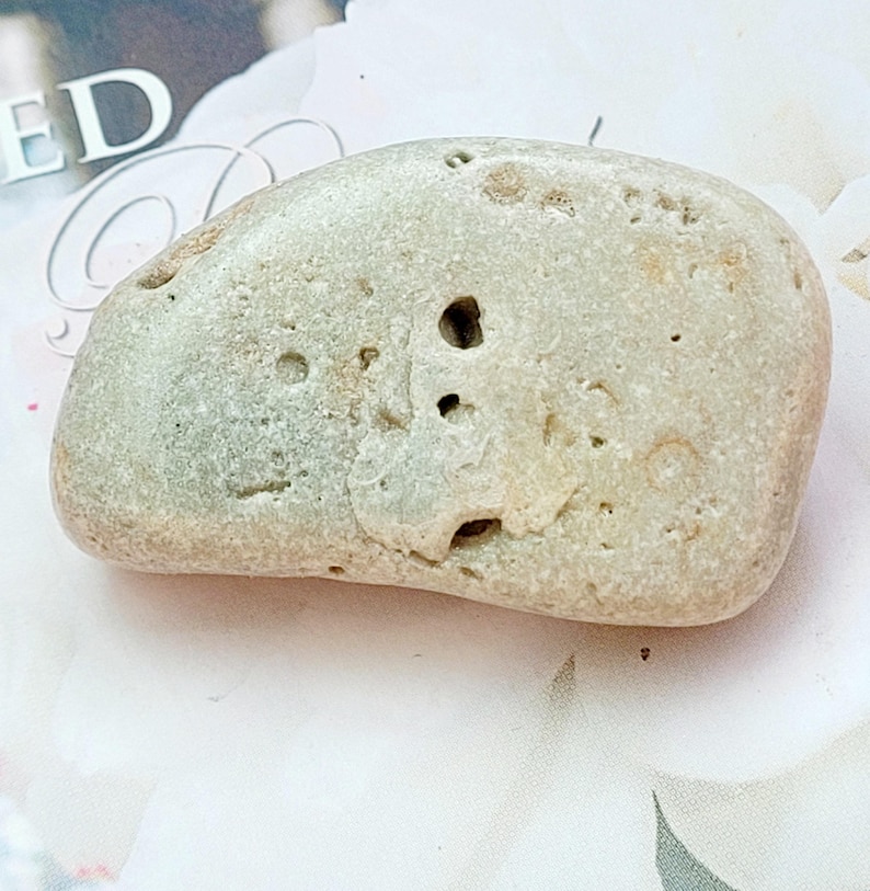Bejeweled Lake Michigan Stone: Decorative Beach Rock, Charms & Beads - Etsy