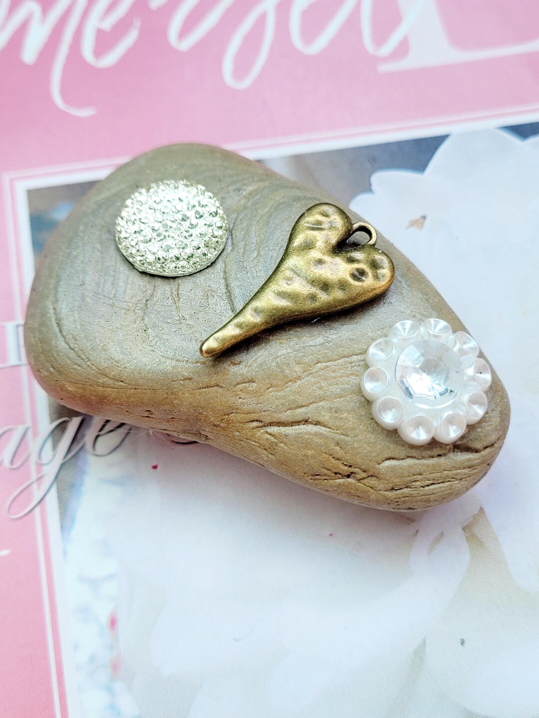 Bejeweled Lake Michigan Stone: Decorative Beach Rock - Etsy Australia