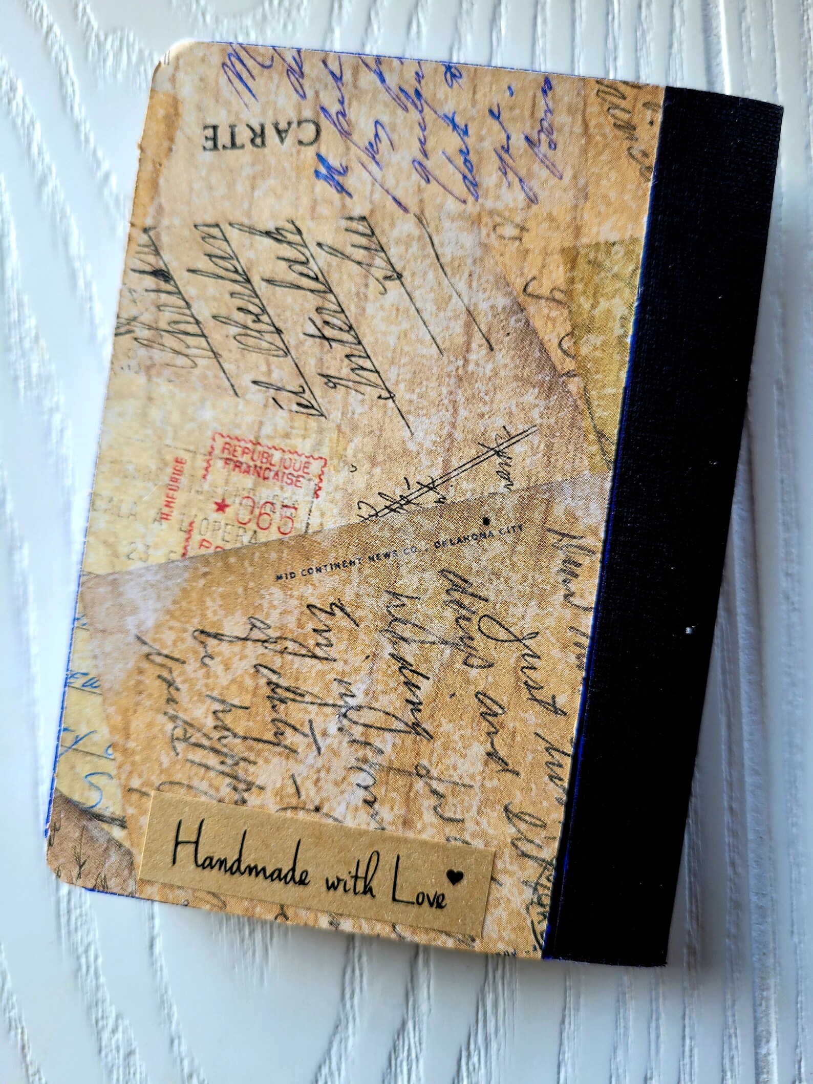 Small Journal Handmade Journal Pocket Journal Lined Etsy