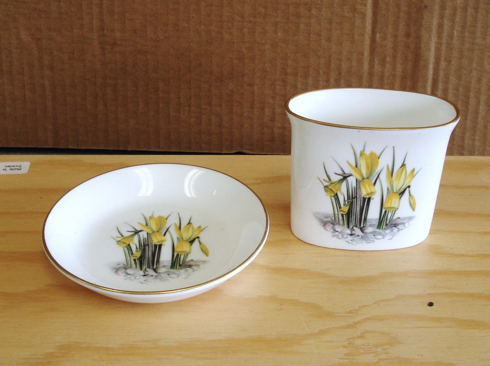 Vintage ROYAL WORCESTER Fine Bone China Vanity Set England. Etsy
