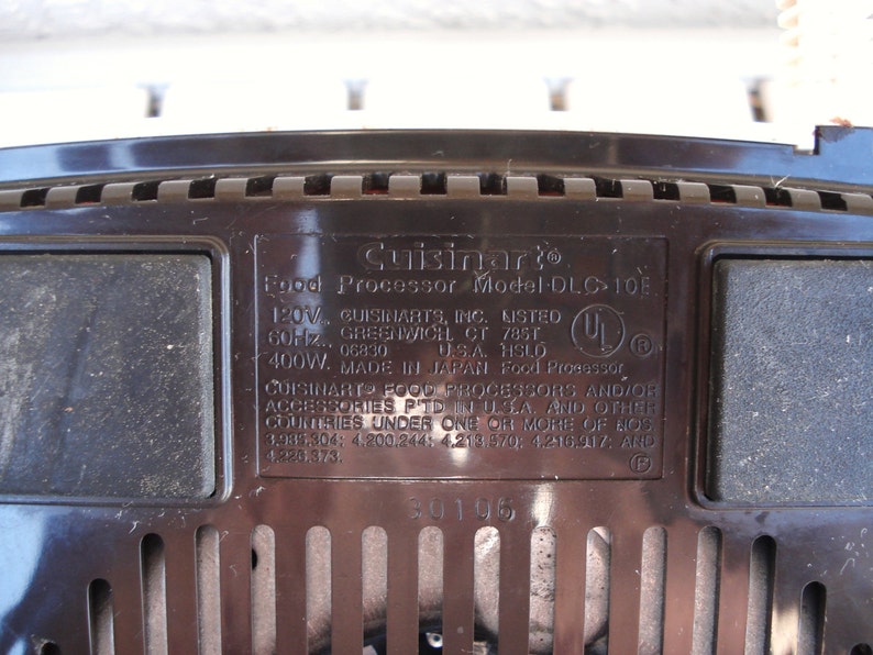 CUISINART Model DLC10E Food Processor Motor Replacement Part.s. Etsy