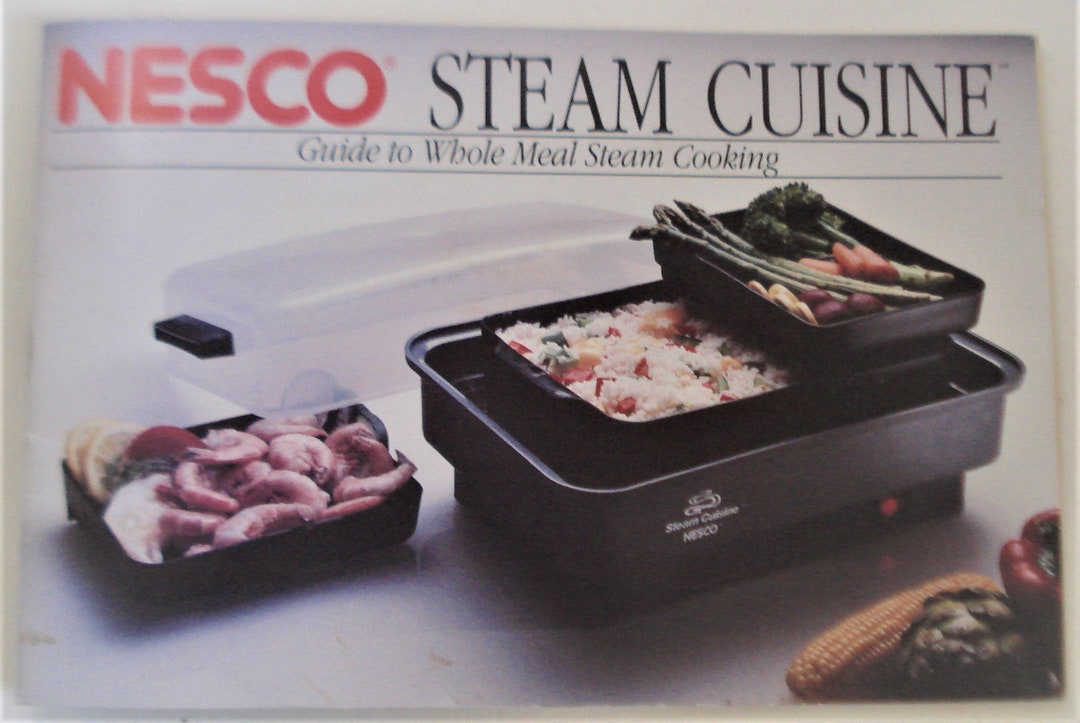 NESCO Electric Food Steamer Manual Model 4252 Replacement Etsy