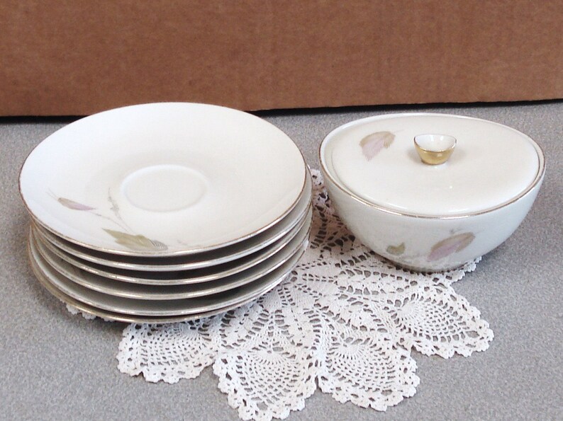 Vintage ESCHENBACH Germany China Pattern W3233 8 Pieces. Etsy