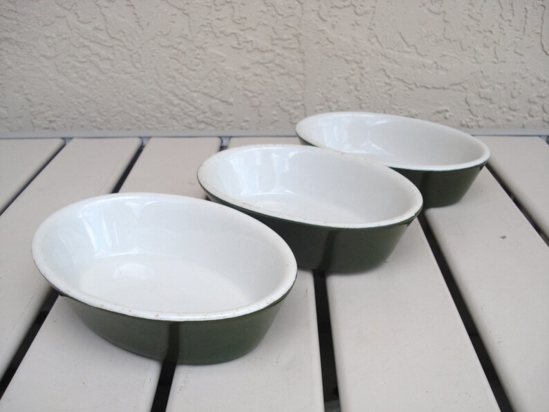 Vintage HALL Pottery Single Serving Casserole Dishes. Etsy