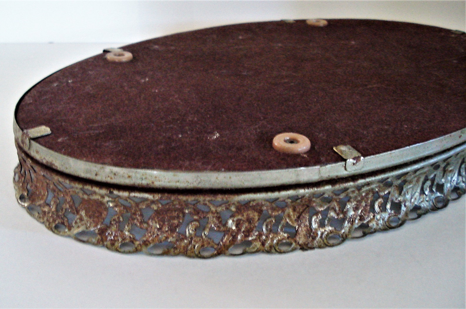 Vintage Mirror Dresser Tray. Etsy