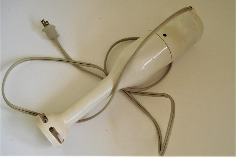 Vintage BRAUN White Hand Held Blender Model 4172. Etsy