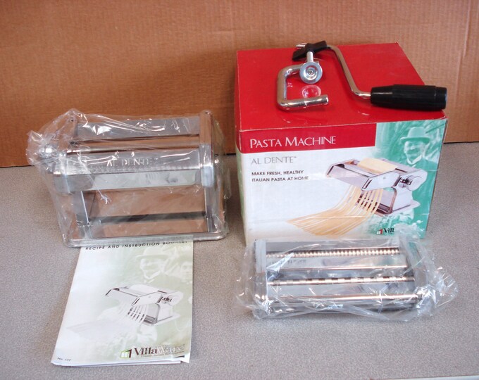 AL DENTE Manual Pasta Machine by Villaware. Etsy