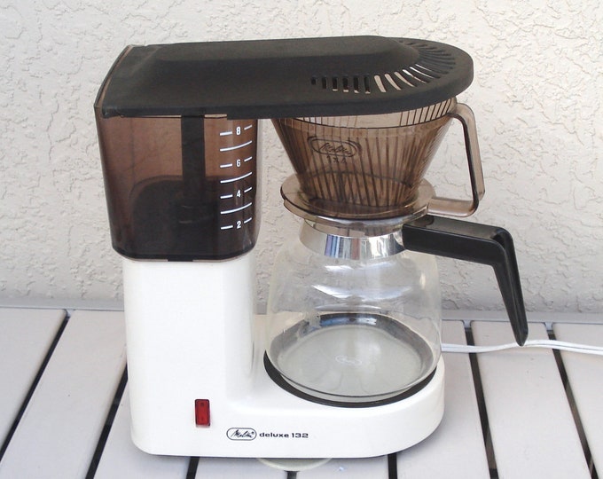 Vintage MELITTA DELUXE 132 Electric Automatic Coffee Maker Brewer. Etsy