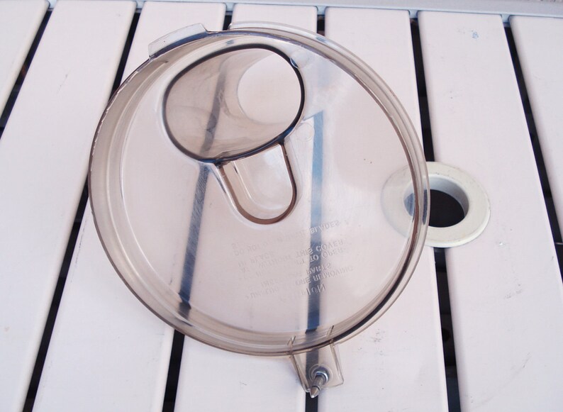 Vintage GE Electric Food Processor Work Bowl Lid Replacement Part Model