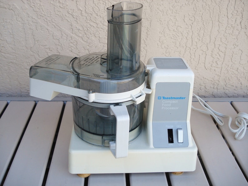 TOASTMASTER Food Processor Work Bowl Chopper Blade Work Bowl Lid Food