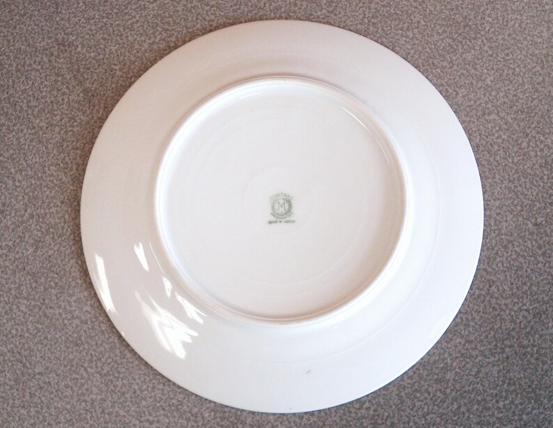 Vintage NORITAKE Hand Painted Japan Platter and 6 Salad Lunch Etsy