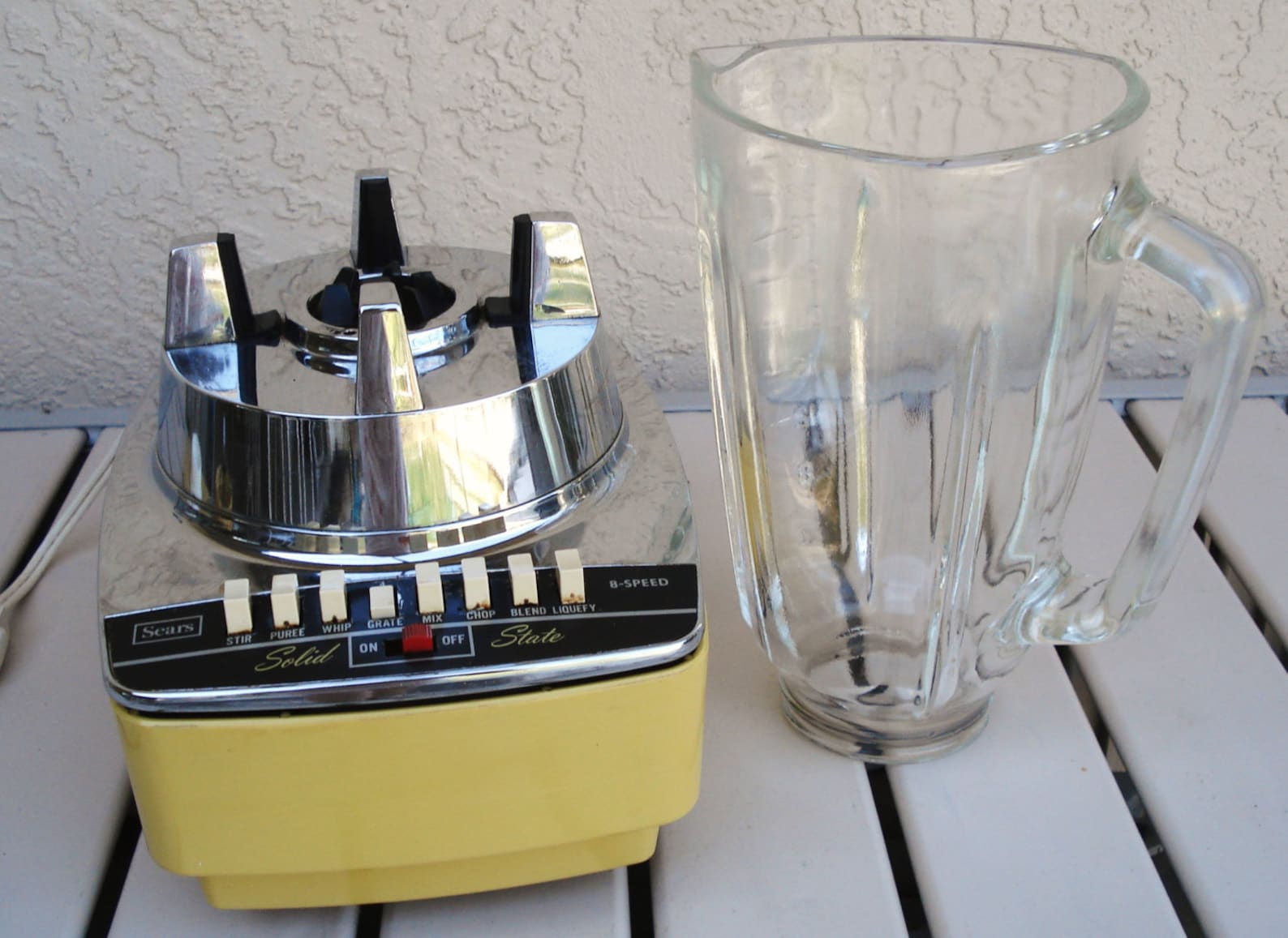 SEARS SOLID STATE Model 400.82260 Blender Motor Glass 5 Cups Jar