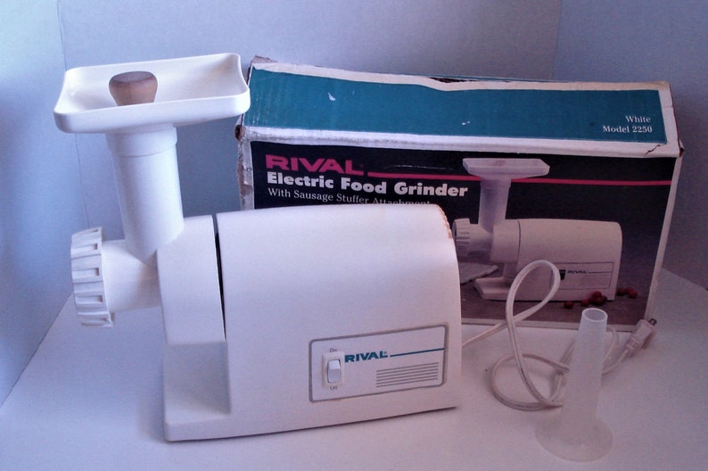 RIVAL Electric Meat Food Grinder Model 2250. Etsy