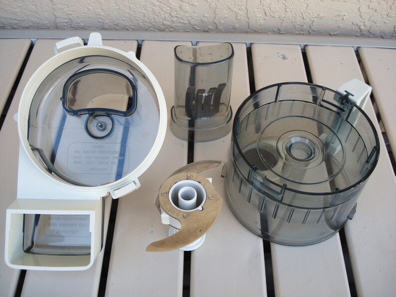 TOASTMASTER Food Processor Work Bowl Chopper Blade Work Bowl Lid Food