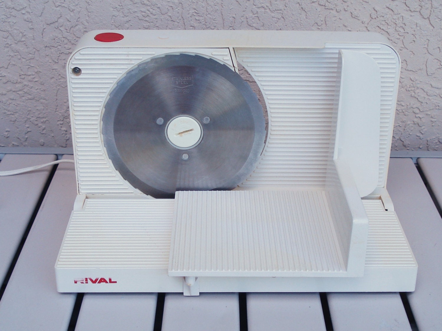 Vintage RIVAL Electric Deli Food Slicer Model 1040. Etsy