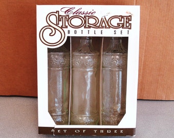 ALCO INDUSTRIES Classic Storage Bottle Set.