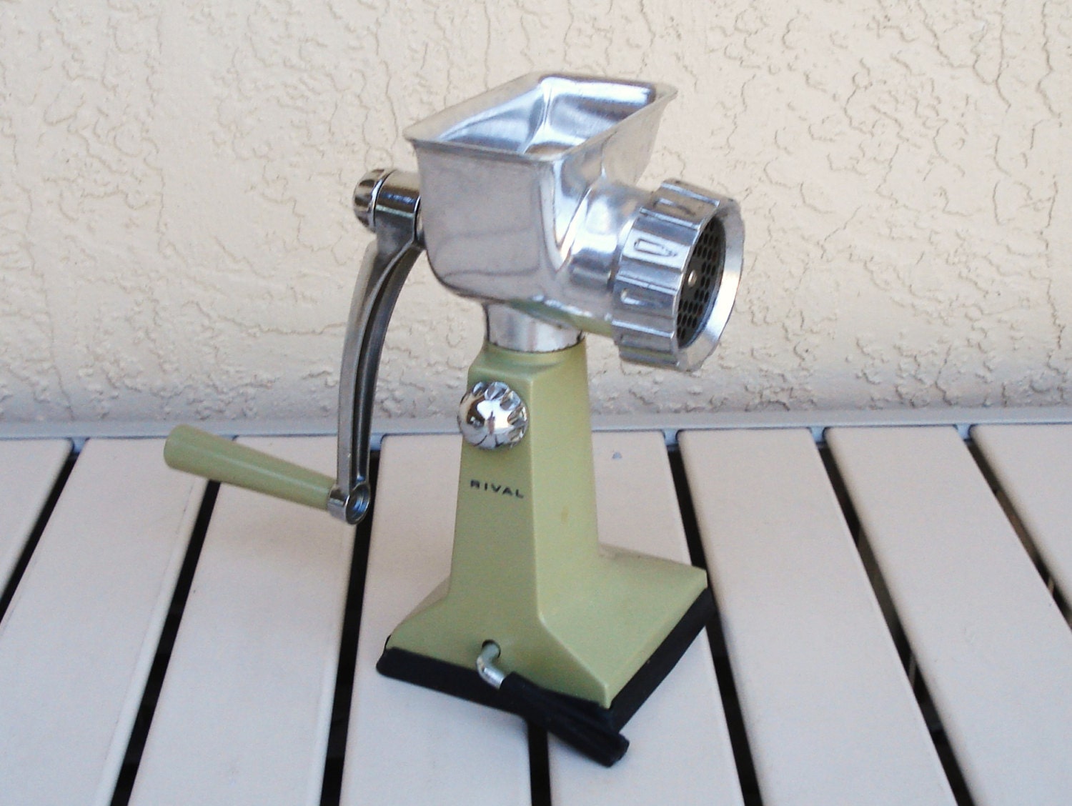 Vintage Rival Manual Meat Food Grinder Head Retaining Nut Etsy