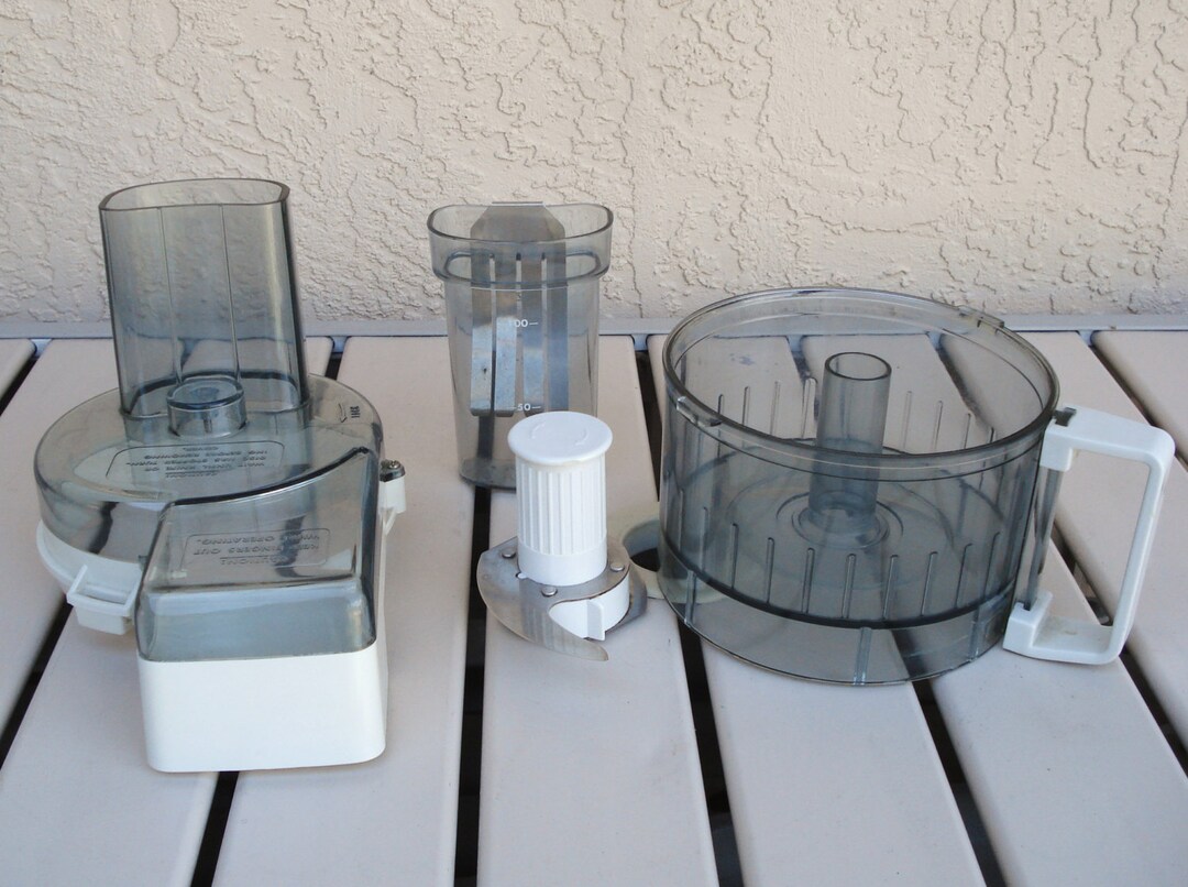 TOASTMASTER Food Processor Work Bowl Chopper Blade Work Bowl Lid Food