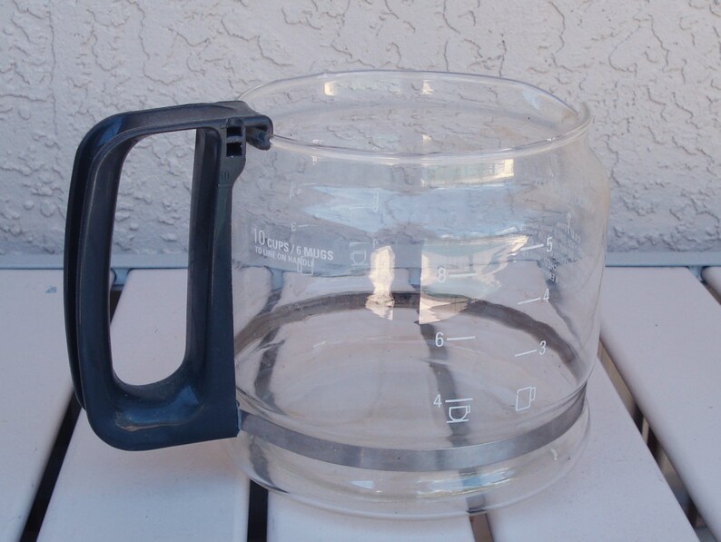 Vintage Black and Decker SPACESAVER 10 Cups Coffee Maker Coffee Carafe