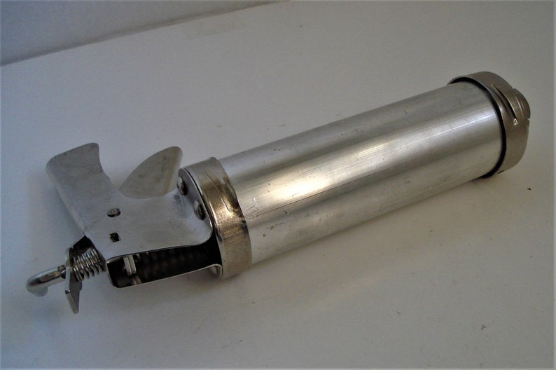 Vintage Cookie and Icing Press Gun With 6 Cookies Shapes Disks Etsy