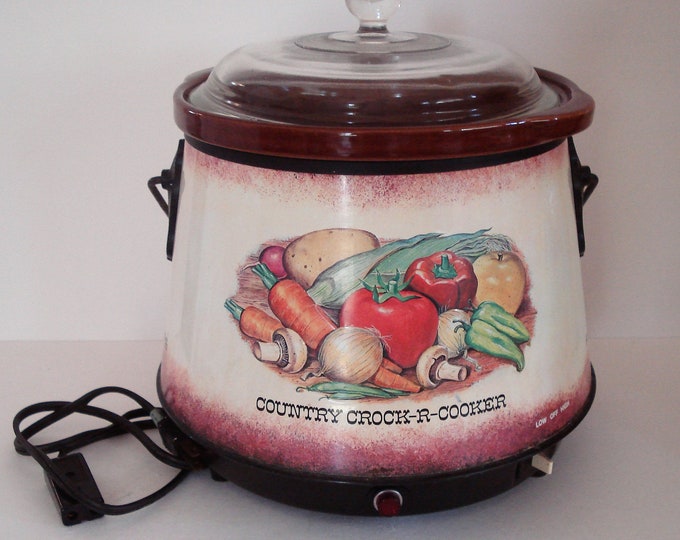 FARBERWARE Large Electric Crock Pot Slow Cooker Model 266. Etsy