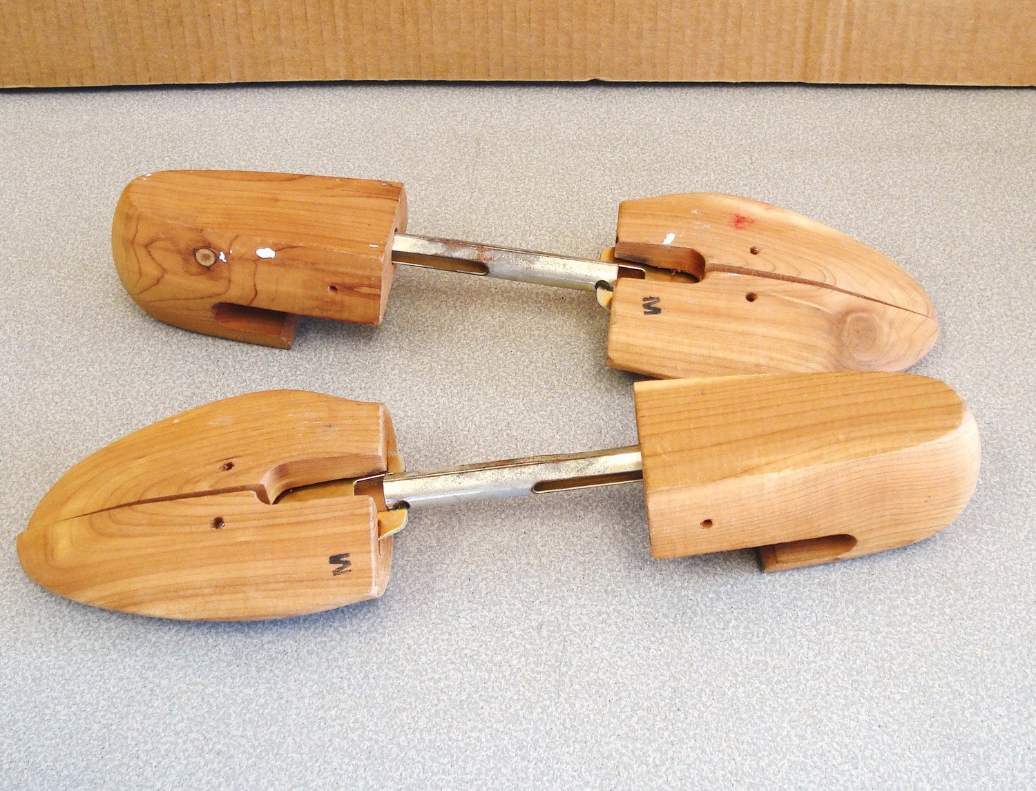 Vintage Cripple Creek Wood Shoe Inserts Size M. Etsy