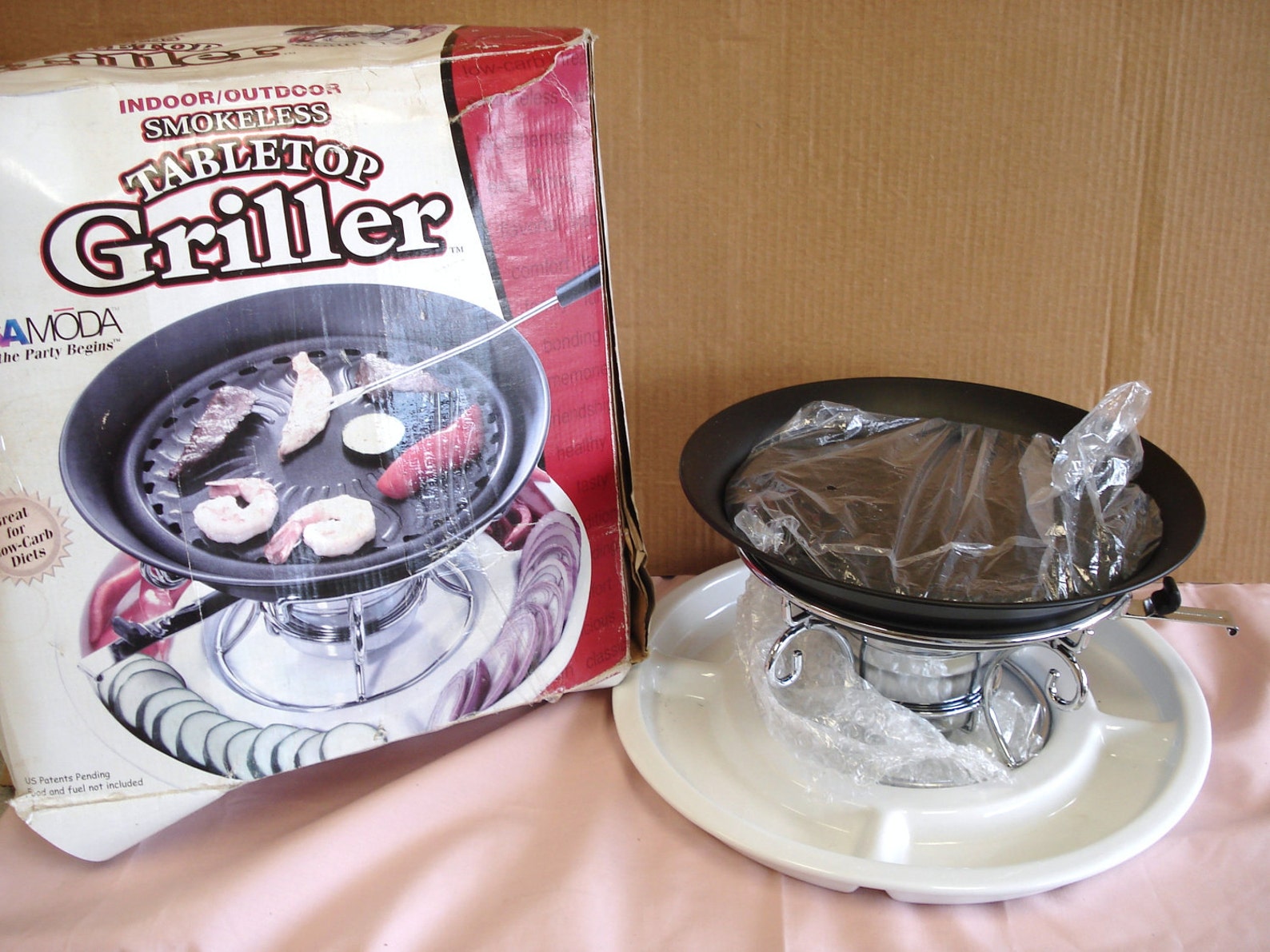 CASAMODA Indoor Outdoor Smokeless Tabletop Grill. Etsy