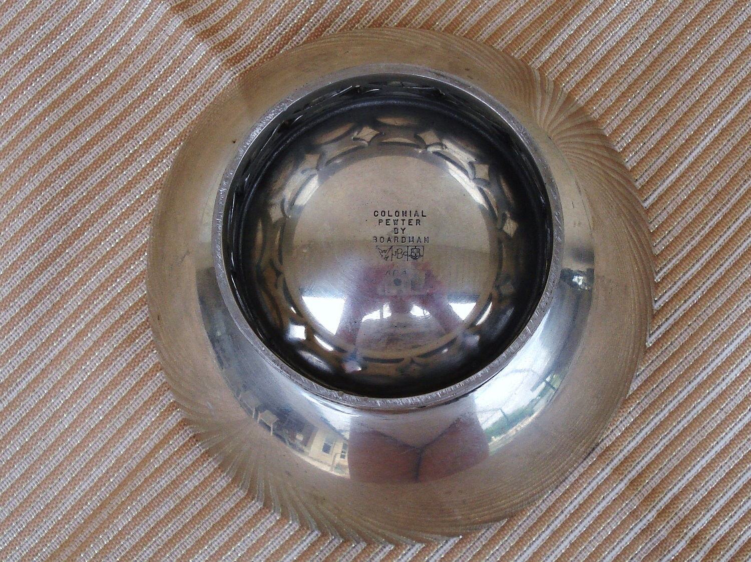 Vintage Antique BOARDMAN COLONIAL Pewter Footed Bowl. Etsy