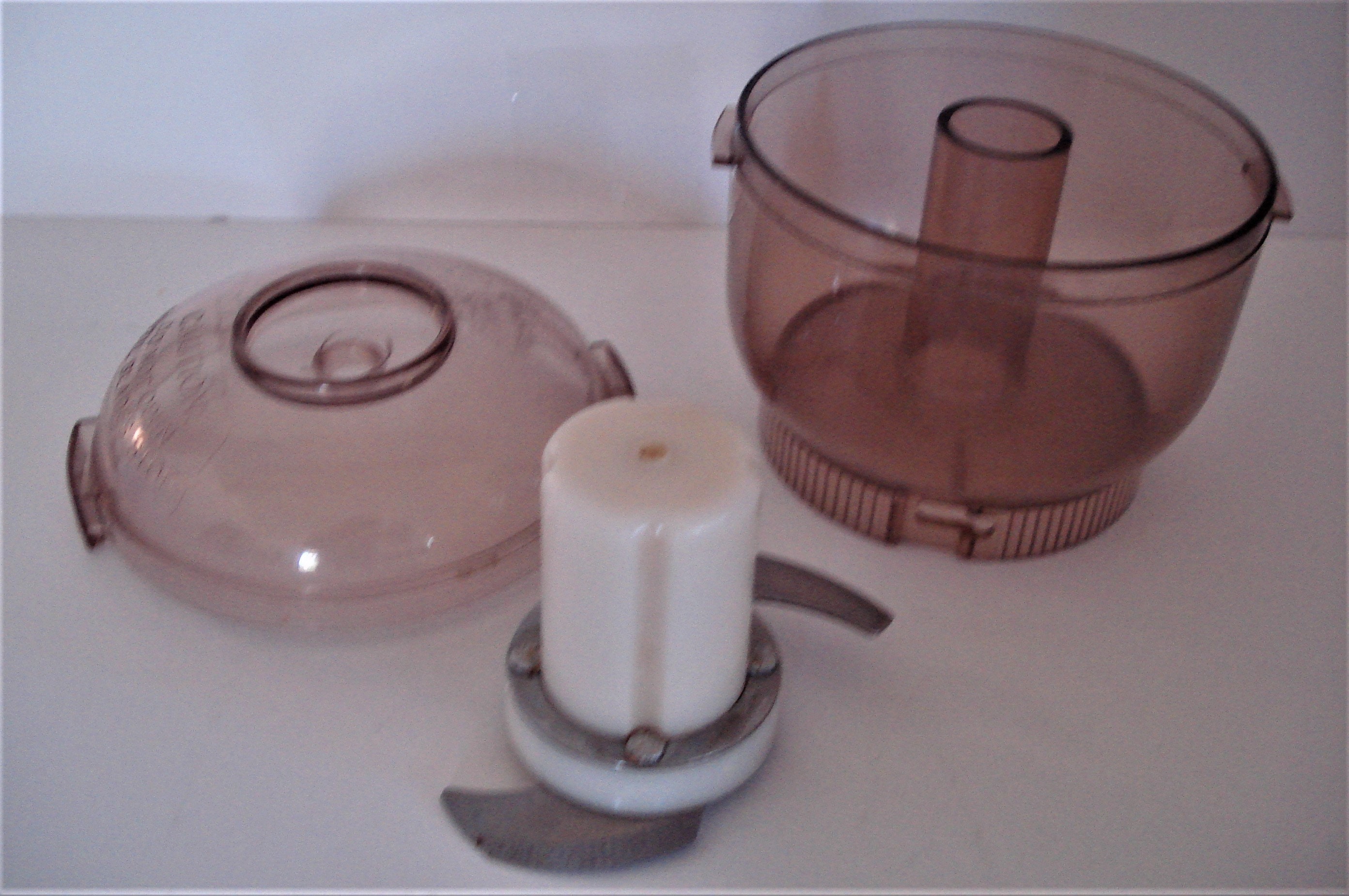 SUNBEAM OSKAR Jr Food Processor Chopper Work Bowl Lid Blade Etsy