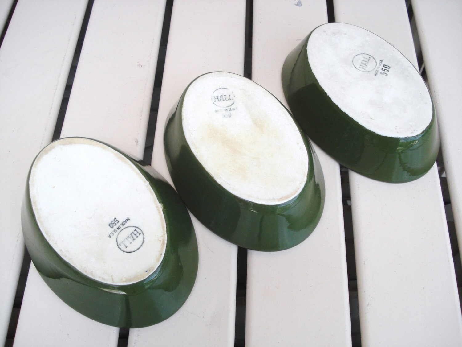 Vintage HALL Pottery Single Serving Casserole Dishes. Etsy