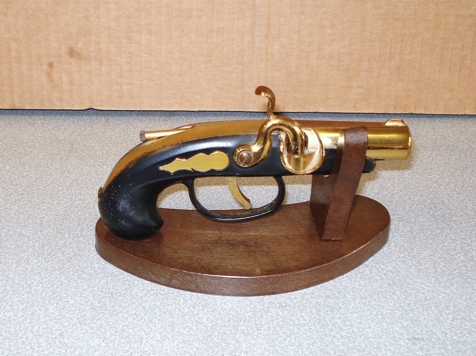 Vintage Gun Pistol Cigarette Lighter With A Stand Japan. Etsy