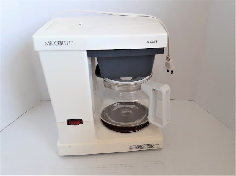 Vintage MR COFFEE Electric Drip Automatic Coffee Maker Brewer. Etsy