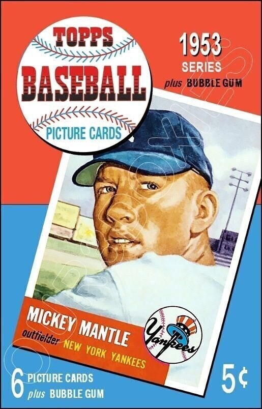 Mickey Mantle Card 