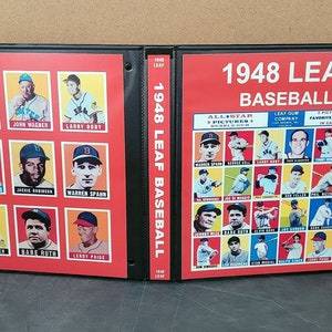 Baseball Binder Insert - Etsy