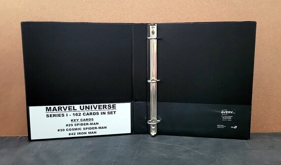 1990 Marvel Universe Series I Cards Custom Made Binder Inserts 3