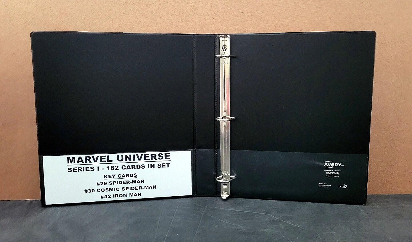 marvel trading card binder 1990 Marvel Universe Series I Cards Custom Made Binder Inserts 3 Sizes FREE  SHIPPING