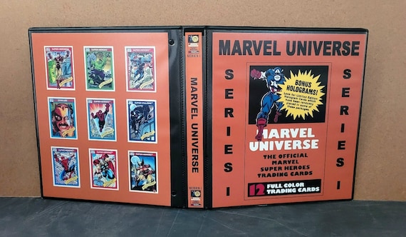 1990 Marvel Universe Series I Cards Custom Made Binder Inserts 3