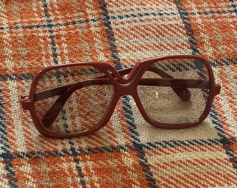 1970’s Oversized Silhouette Sunglasses in Orange Swirl, Mod M70, Made in Austria 1970 main image 3