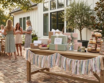 Light Pastel 60” Garland | Bridal Shower | Engagement Celebration