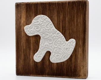 Puppy Dog Nursery Wood Sign | Custom Dog Room Decor | New Baby Shower Gift
