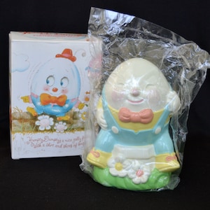 Vintage 1982 Humpty Dumpty Bank by Avon in Original Box and Packaging