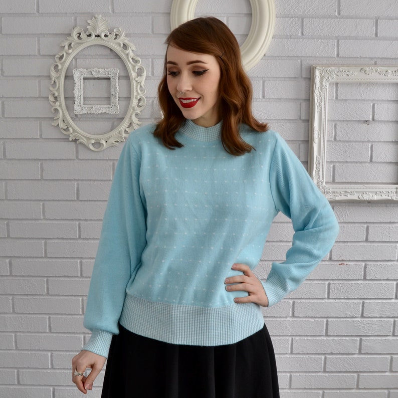 mock turtleneck sweater with back zipper