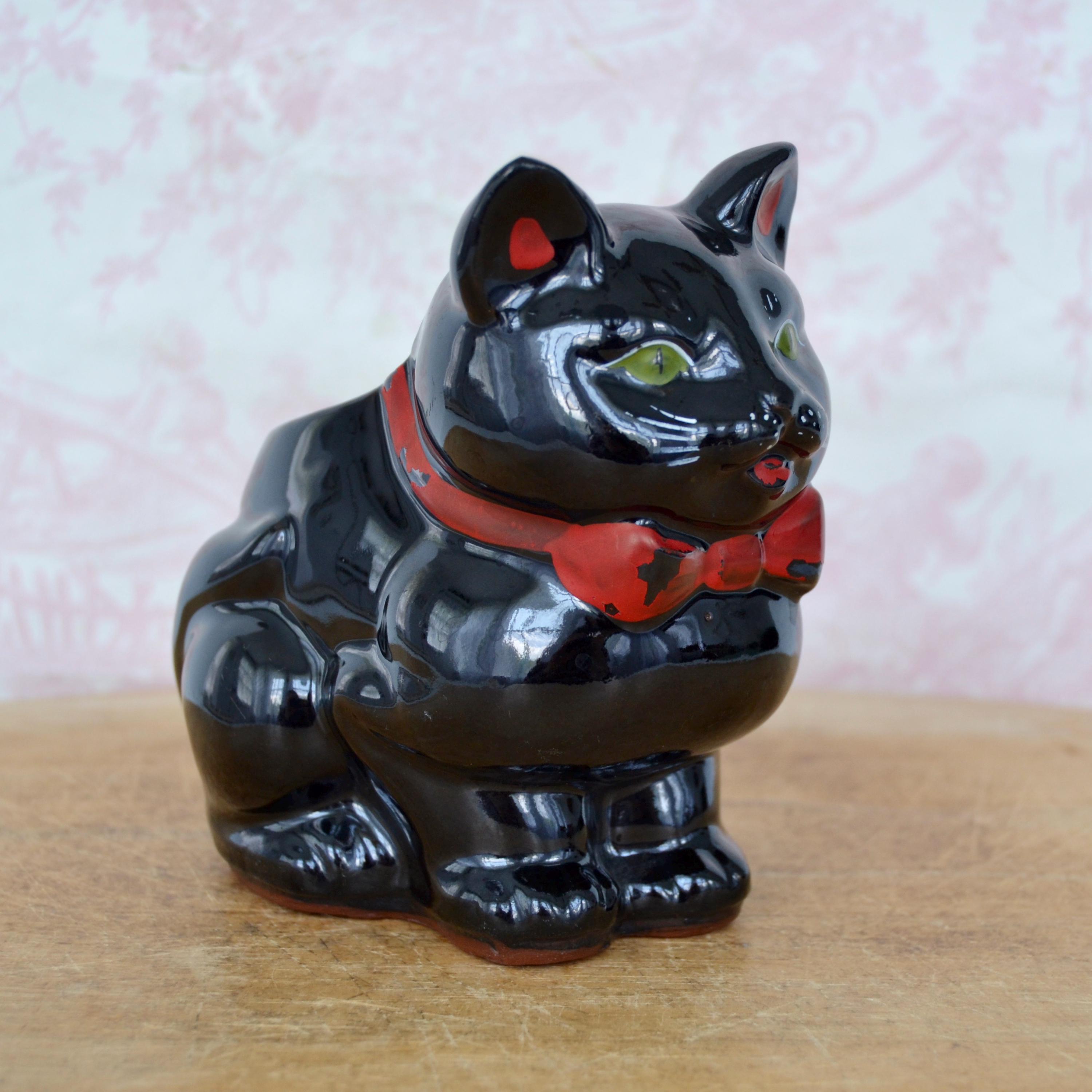 Redware Cat Japan - Etsy