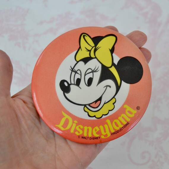 Vintage Disneyland Pin Button Featuring Minnie Mo… - image 7