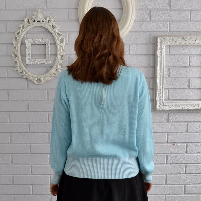 mock turtleneck sweater with back zipper